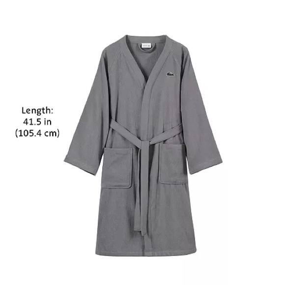 Lacoste Unisex Robe - Picture 8 of 8